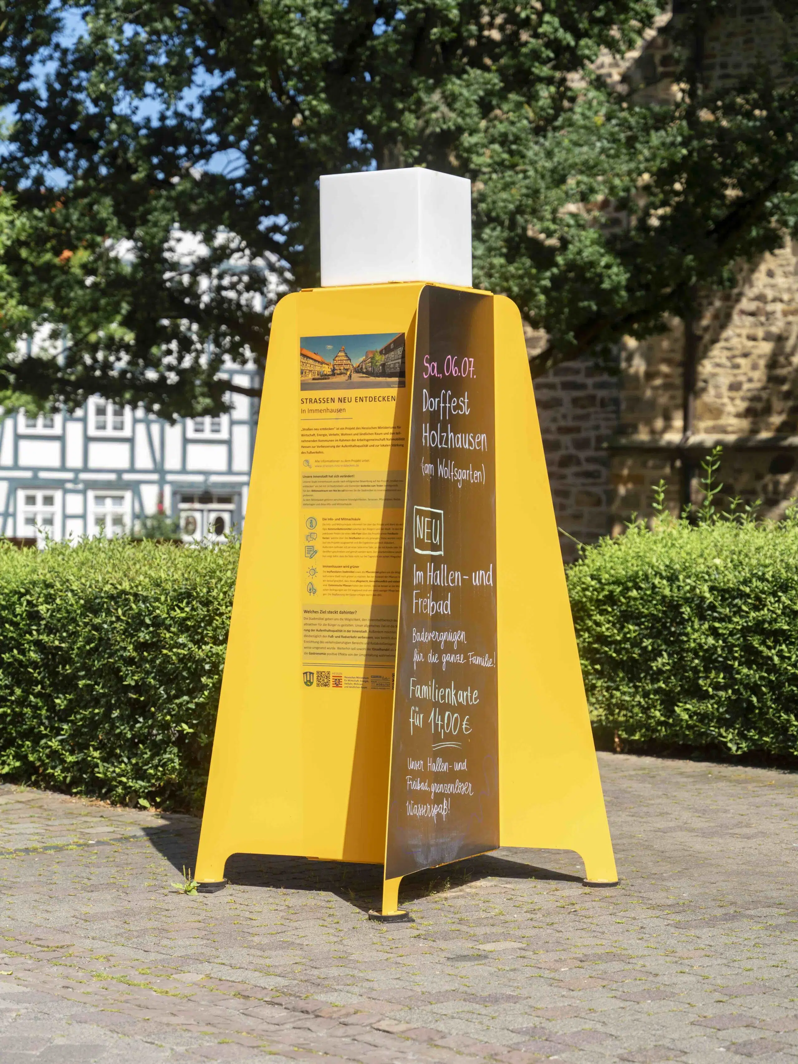 MITGEMACHT Infostele (mehrere Einheiten auf Lager) – Bild 5